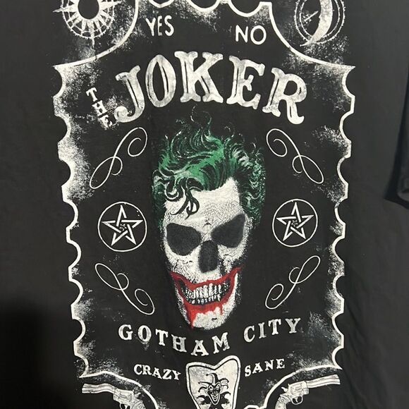 🔥Batman THE JOKER Crazy Sane Graphic - PERFECT -Halloween Horror - not Vintage - Picture 3 of 6